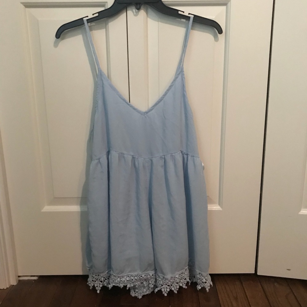 Tobi blue romper